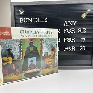 Charles White Mary McLeod Bethune Mural Puzzle 1000 pieces (Bundle Eligible)